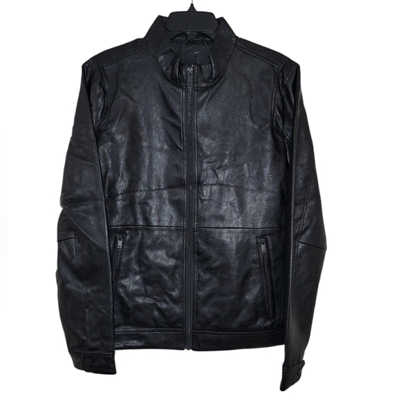 Dockers size medium black modern racer jacket NWT - Picture 3 of 9